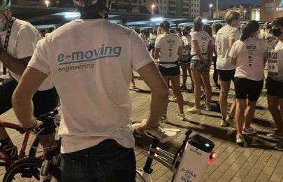 E-moving acompaña a miles de corredores al ritmo de la Night Running 